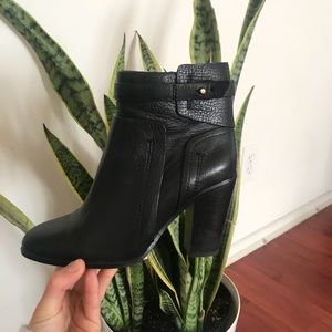 Vince Camuto Genuine Leather Booties